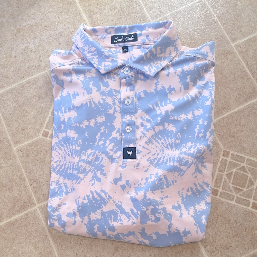 Mens bad birdie polo